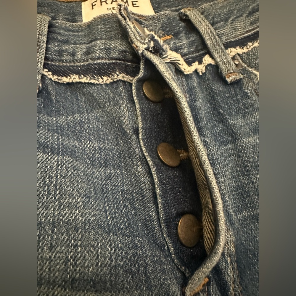 Frame Le Original Jeans, Cropped Straight Leg, Size 24, Great Condition! - Picture 9 of 12